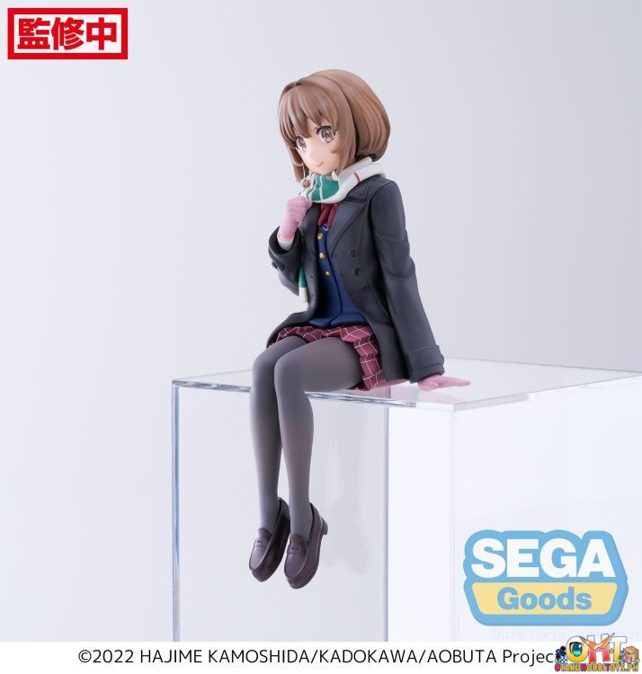 Sega Rascal Does Not Dream of a Knapsack Kid PM Perching Figure Kaede Azusagawa