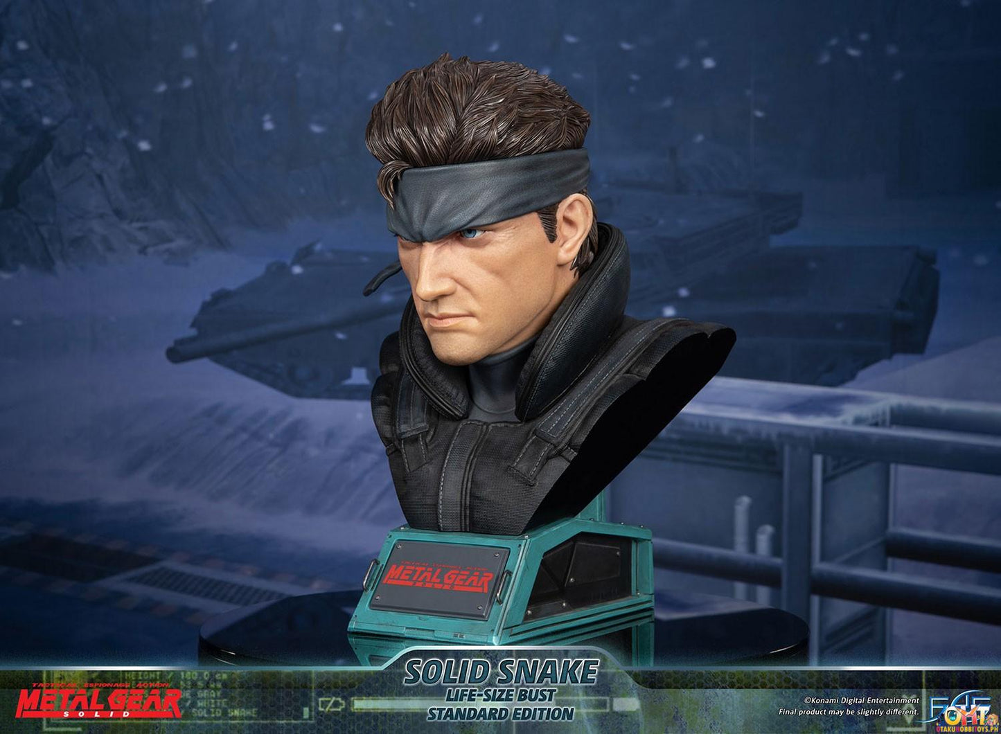 First4Figures Metal Gear Solid - Solid Snake Life-Size Bust [Standard Edition LSB]