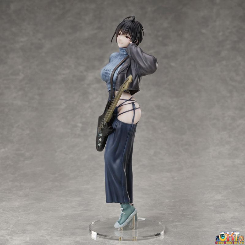 Union Creative hitomio16 Illustration Guitar Mei Mei Backless Dress