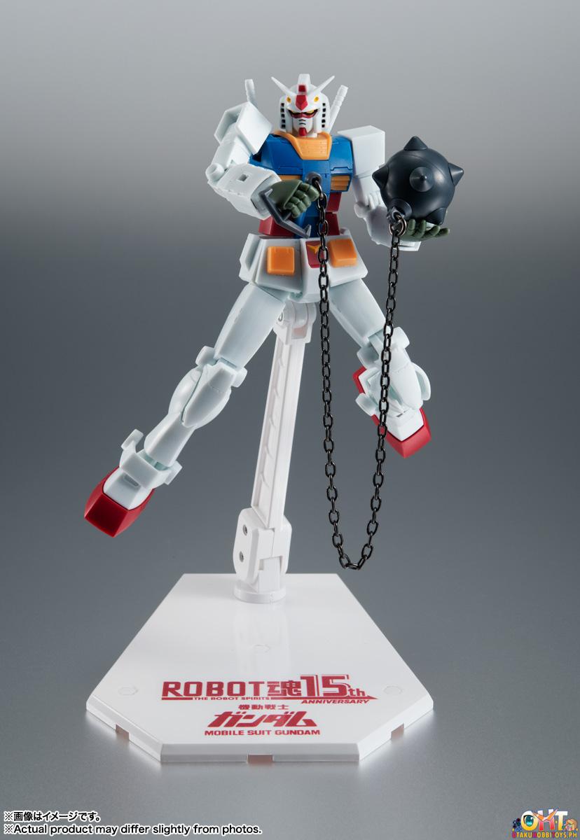 THE ROBOT SPIRITS <SIDE MS> RX-78-2 GUNDAM ver. A.N.I.M.E.～ROBOT SPIRITS 15th ANNIVERSARY～Mobile Suit Gundam