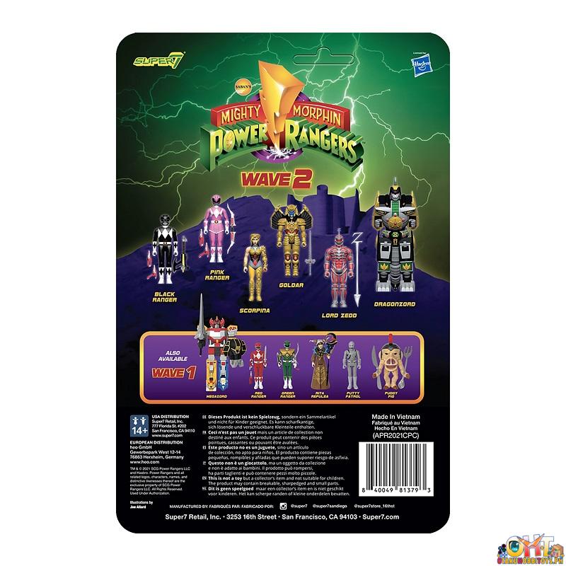 SUPER7 Mighty Morphin Power Rangers ReAction Figure Wave 2 - Dragonzord