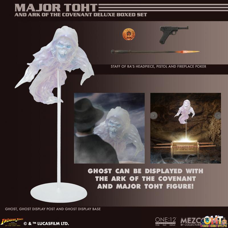 Mezco One:12 Collective Major Toht and Ark of the Covenant Deluxe Boxed Set