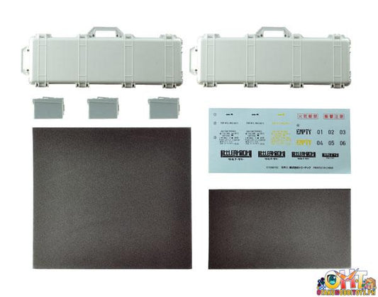 Tomytec 1/12 Little Armory (LD038) Military Hard Case A3 White/Grey
