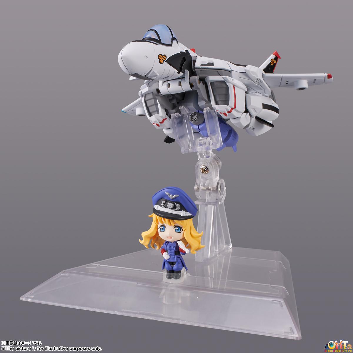 TINY SESSION VF-25F Messiah Valkyrie (Alto machine) with Sheryl - MACROSS F