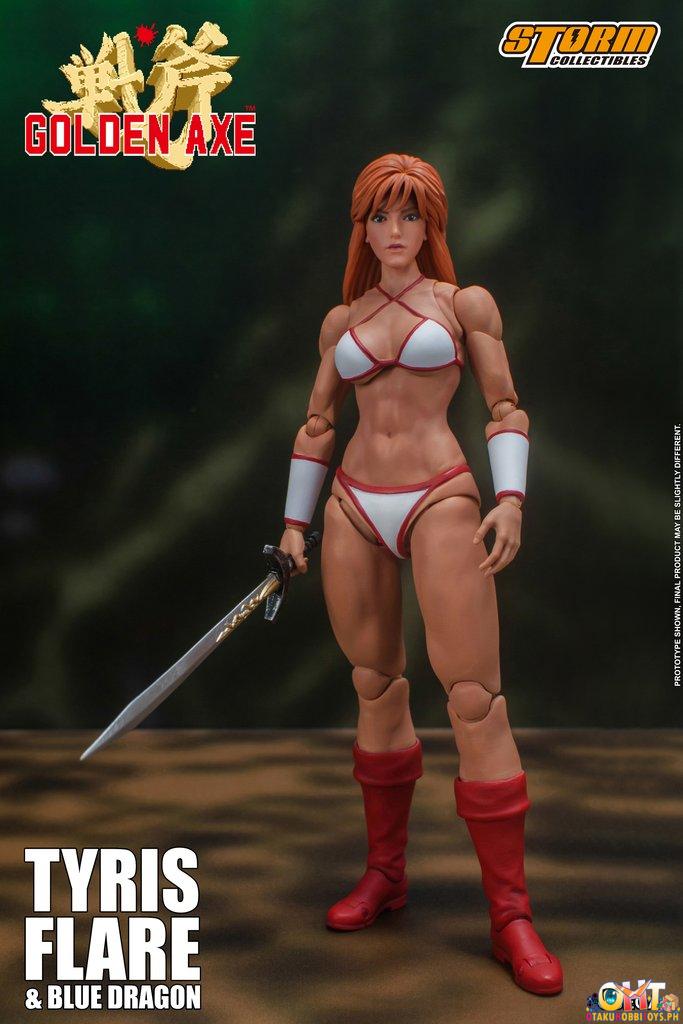 Storm Collectibles Tyris Flare & Blue Dragon - GOLDEN AXE
