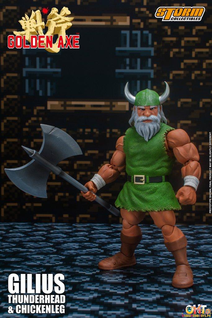Storm Collectibles Gilius Thunderhead & Chicken Leg - GOLDEN AXE