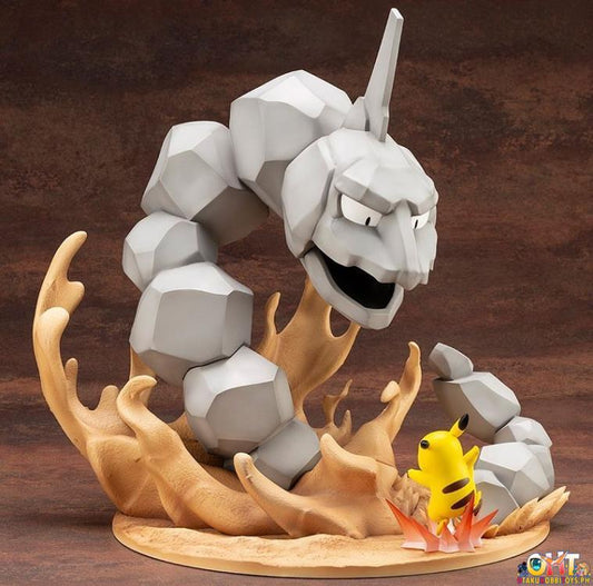 Kotobukiya Pokemon 1/8 ARTFX J Onix Vs. Pikachu