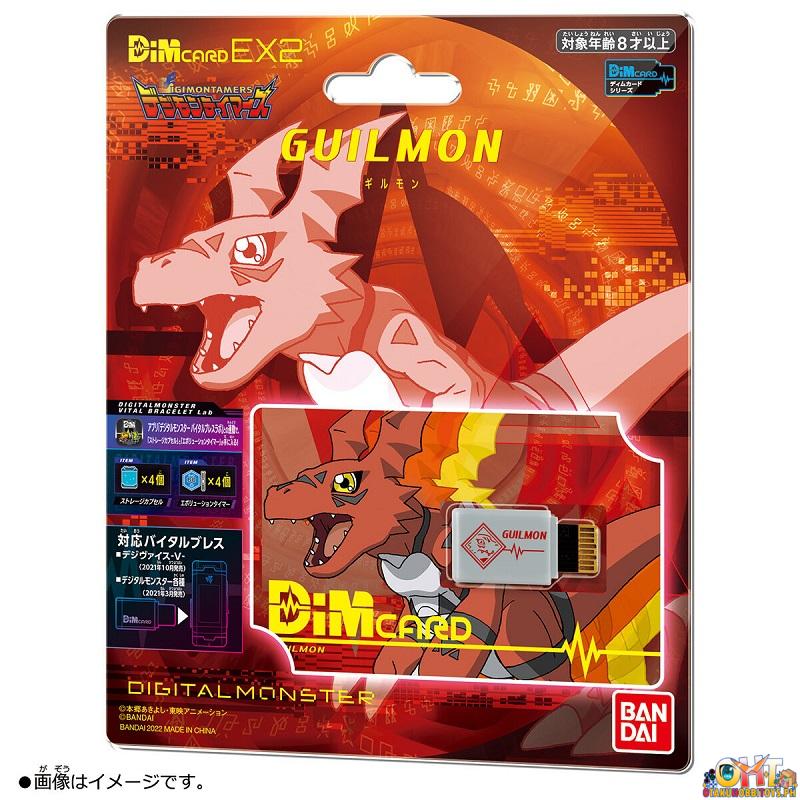 Bandai Digital Monster Dim Card EX2 Digimon Tamers Ver GUILMON