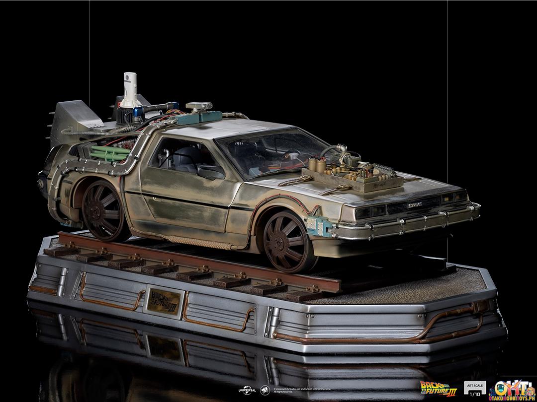 Iron Studios Back to the Future Part III 1/10 DeLorean III Art Scale