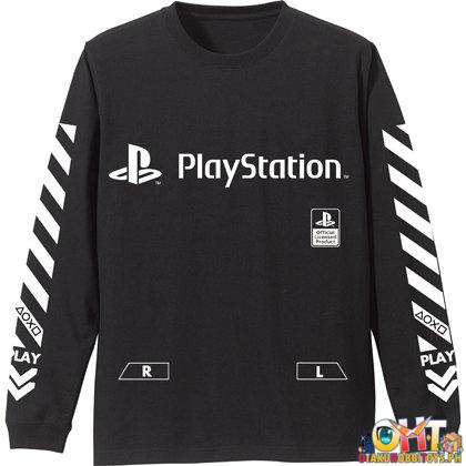 COSPA PlayStation Sleeve Rib Long Sleeve T-shirt "PlayStation" LARGE