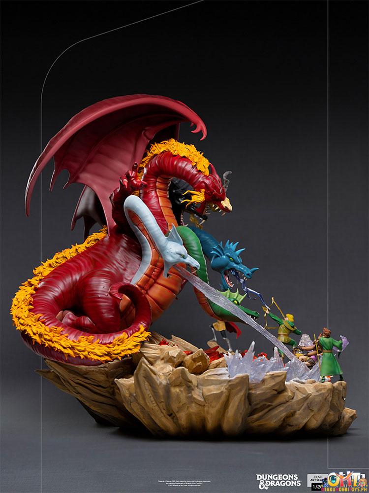 Iron Studios 1/20 Tiamat Battle Demi Art Scale - Dungeons and Dragons