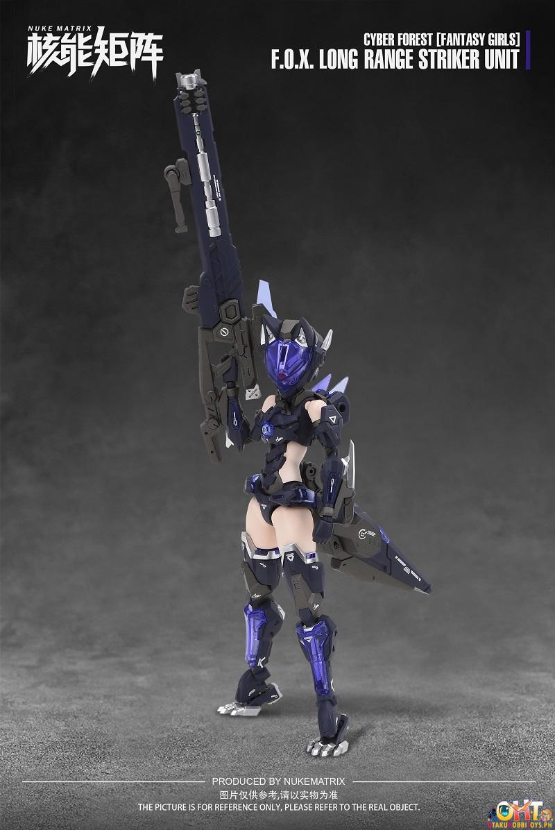 NUKE MATRIX FANTASY GIRLS Vol.1 1/12 Cyber Forest F.O.X Long Range Striker Unit
