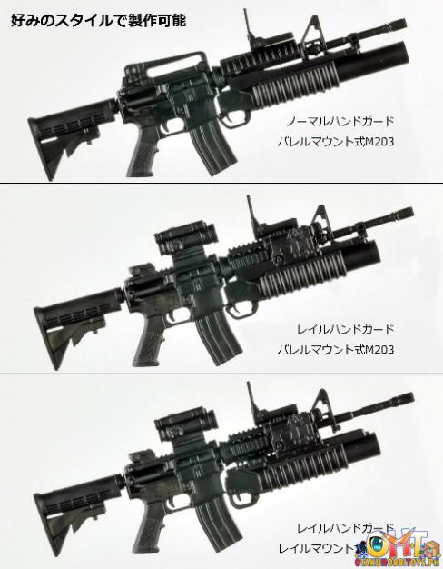 Tomytec 1/12 Little Armory [LA100] M4A1 & M203 Type 2.0