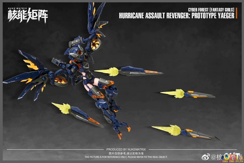 NUKE MATRIX Cyber Forest Fantasy Girls 1/12 Hurricane Assault Revenger Prototype Yaeger