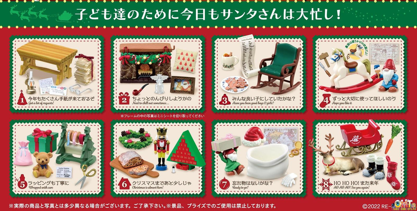 Re-Ment Petit Sample Santa Clause's House [Box of 8]