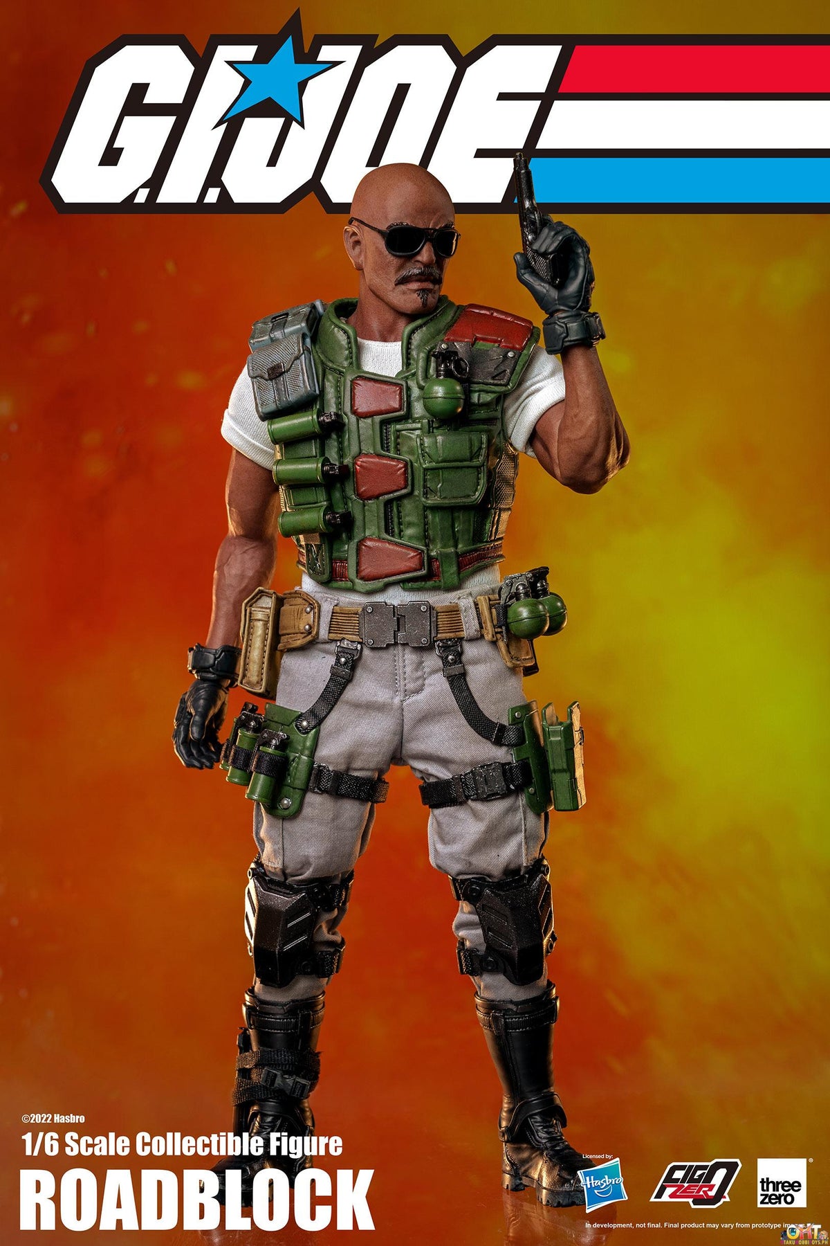 Threezero FigZero G.I. Joe 1/6 Roadblock