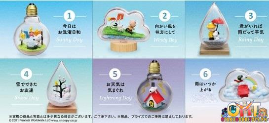 [RE-OFFER] Re-Ment Snoopy Weather Terrarium [Box of 6]