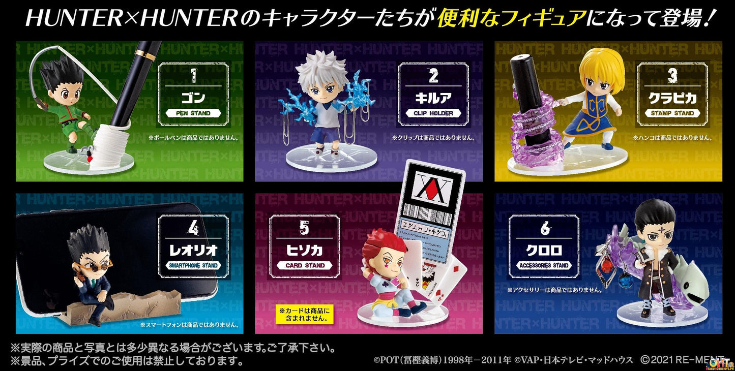 Re-Ment HUNTER×HUNTER DesQ Desktop Hunter Figure (Box of 6)