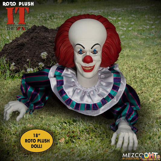 Mezco MDS Roto Plush IT (1990): Pennywise