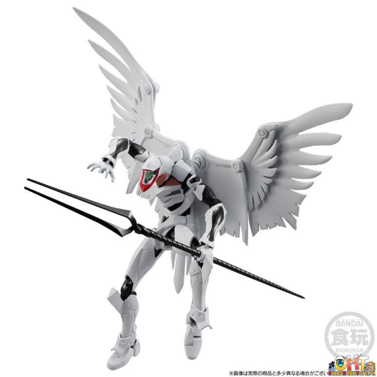 Bandai EVA-FRAME-EX: Neon Genesis Evangelion EVA MASS PRODUCTION MODEL 3 Pieces Set W/O Gum