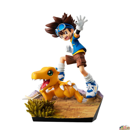 [REISSUE] Megahouse G.E.M. Series Digimon Adventure Taichi Yagami & Agumon 20th Anniversary