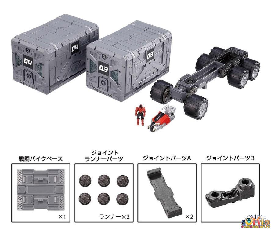 Diaclone Tactical Mover Tactical Carrier Expansion Set