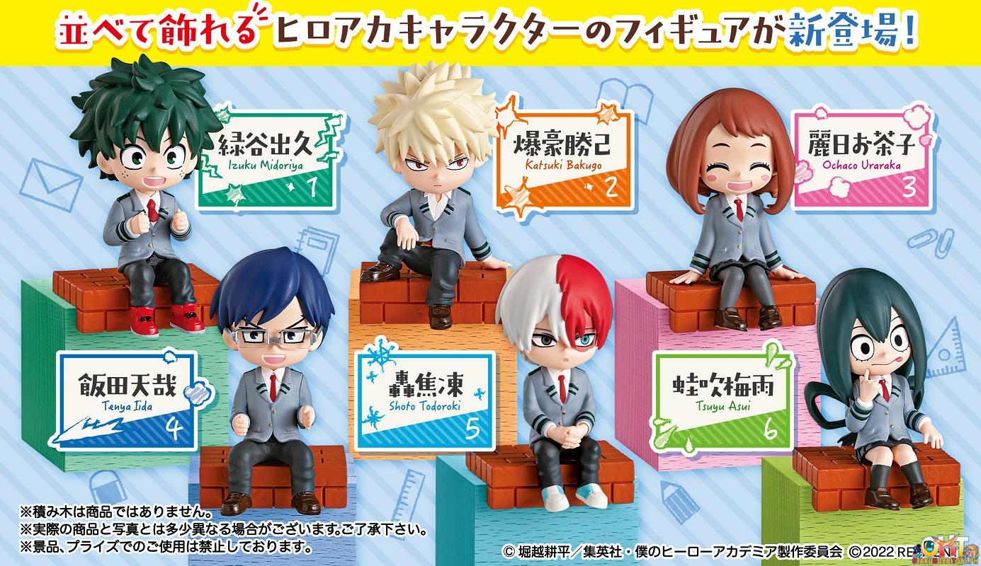 Re-Ment My Hero Academia Pittori Collection [Box of 6]
