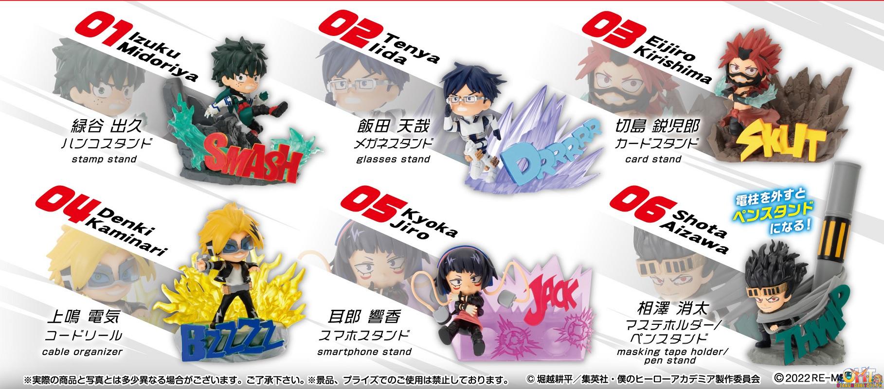 Re-Ment My Hero Academia Desktop Heroes 2nd Mission (Box of 6