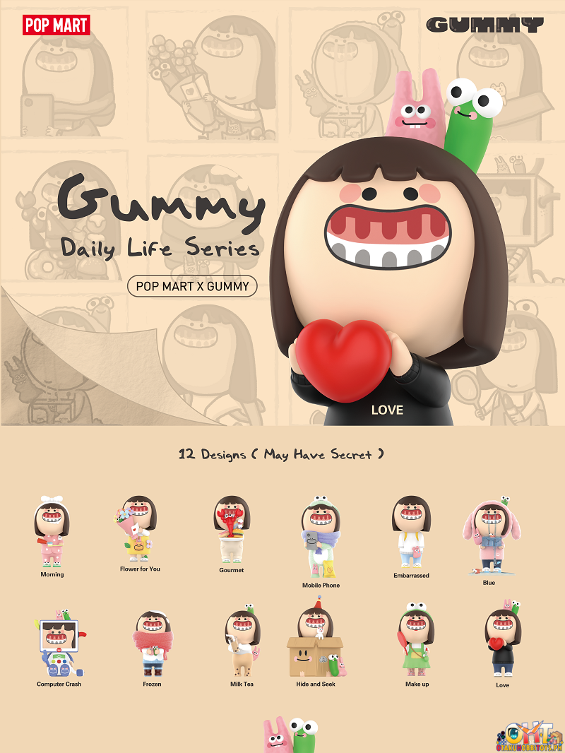 POP MART Gummy Daily Life Series (Box of 12)