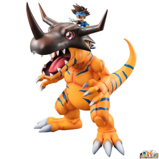 [REISSUE] Megahouse G.E.M. Series Digimon Adventure Greymon & Taichi Yagami