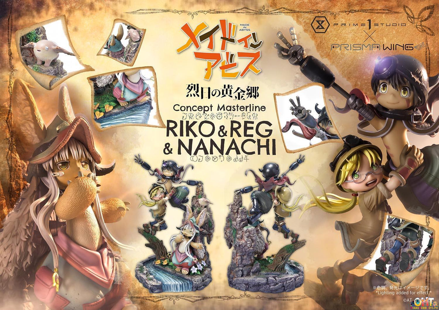 PRISMA WING Concept Masterline Series MADE IN ABYSS 1/4 Riko, Reg and Nanachi
