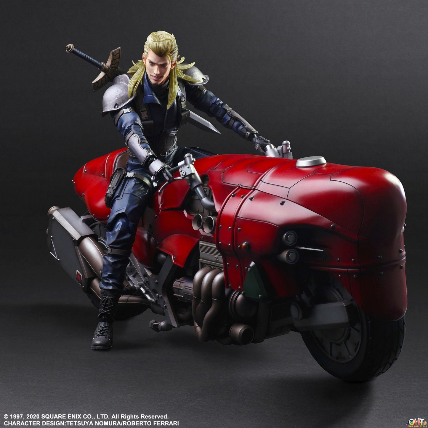 Play Arts Kai Action Figure Final Fantasy® VII Remake Roche & Motorcycle SET