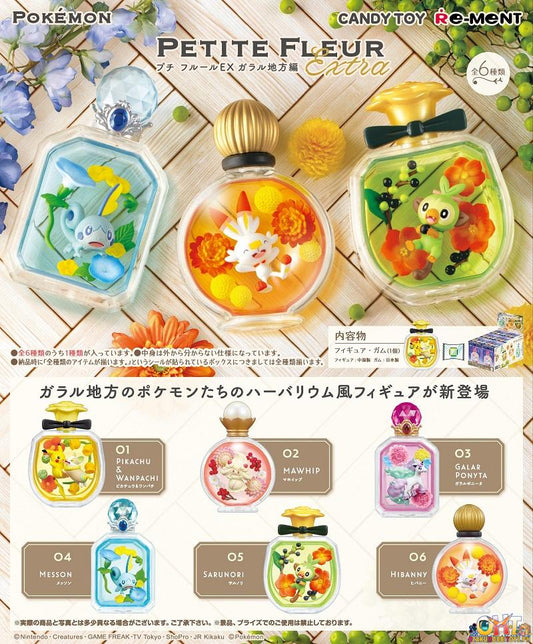 Re-Ment POKEMON Petite Fleur EX Galar Region (Box of 6)