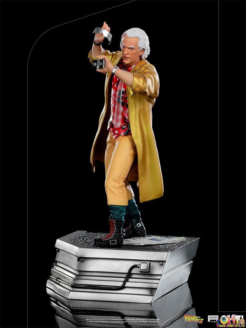 Iron Studios Back to the Future Part II 1/10 Doc Brown Art Scale