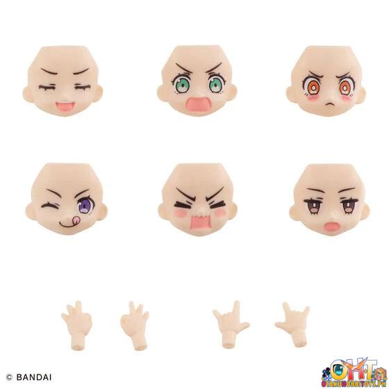 Bandai AQUA SHOOTERS! Face Parts Set 02 Himukai Yuuji Ver.