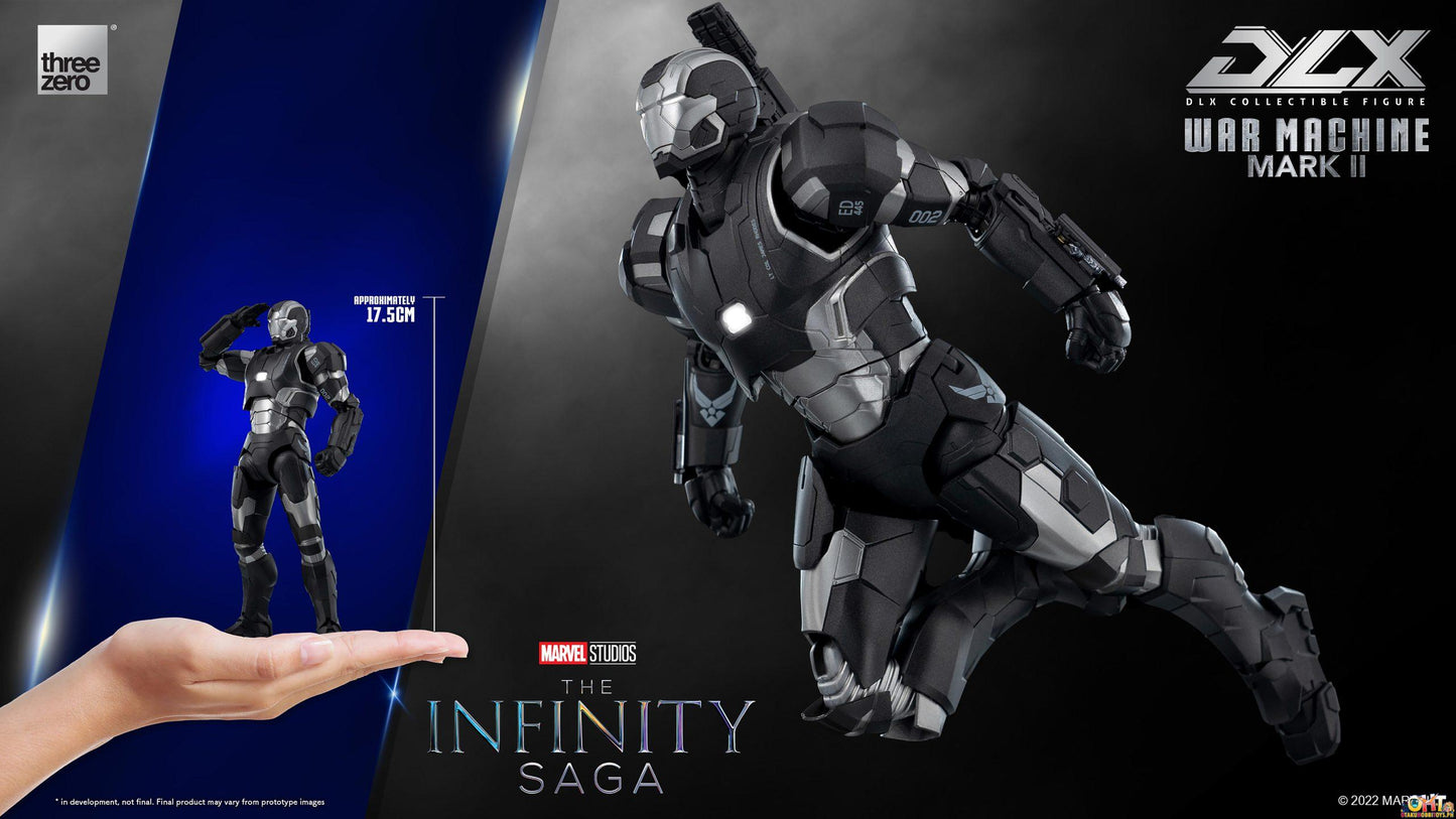Threezero Marvel Studios: The Infinity Saga – DLX War Machine Mark 2