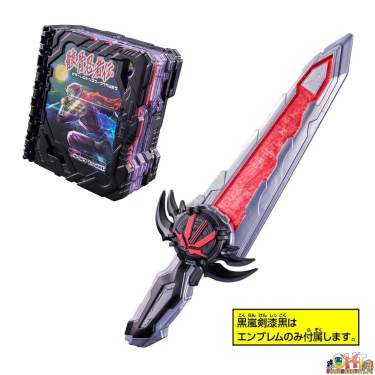 Bandai Kamen Rider Saber DX Kokuranken Shikkoku Emblem & GaikotsuNinjaden Wonder Ride Book