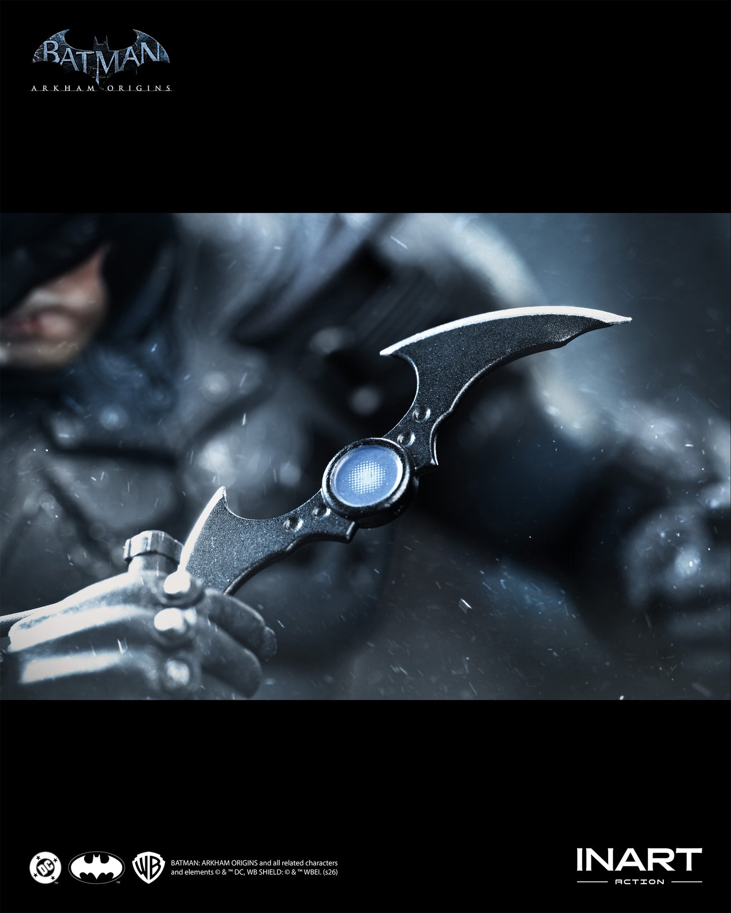 INART Action Batman: Arkham Origins Batman (Battle Damaged Version) Action Figure