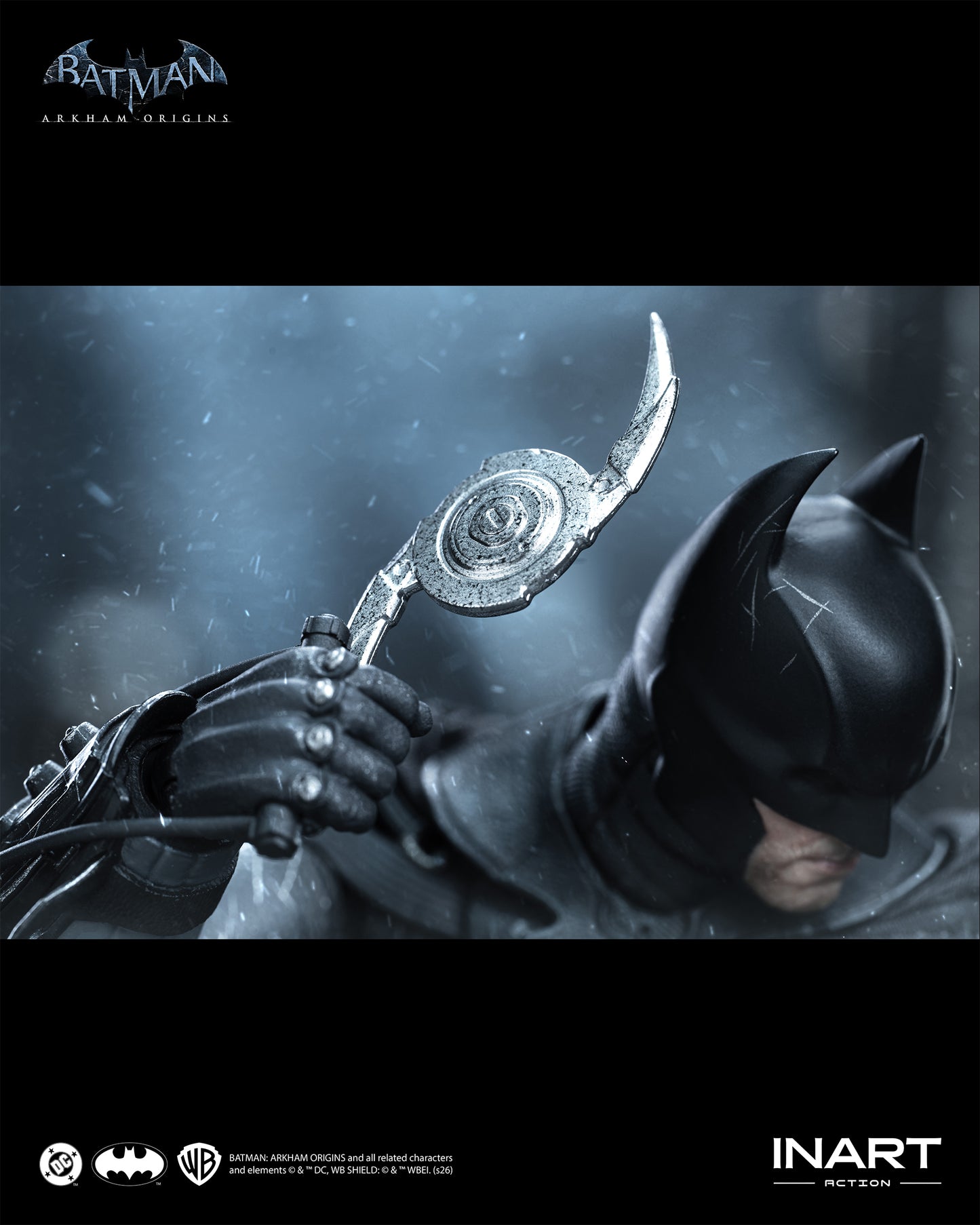 INART Action Batman: Arkham Origins Batman (Battle Damaged Version) Action Figure