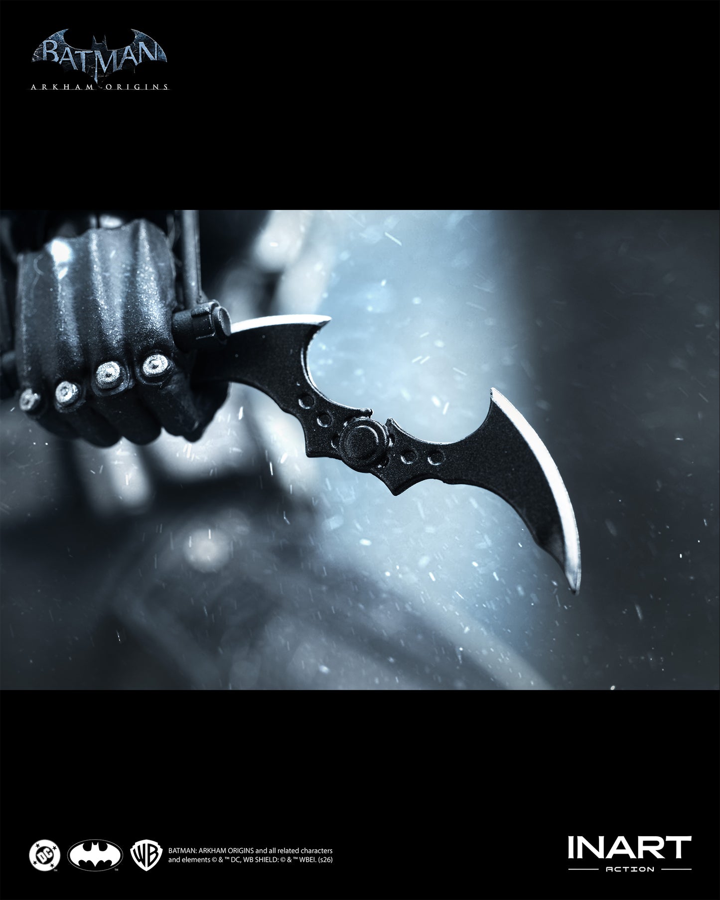 INART Action Batman: Arkham Origins Batman (Battle Damaged Version) Action Figure