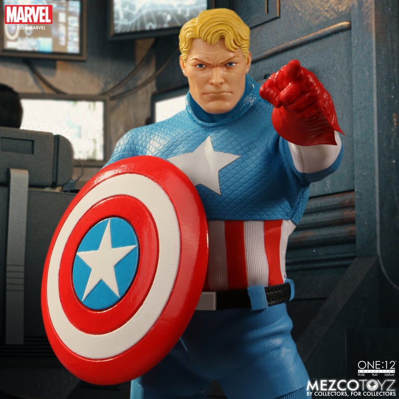 Mezco One:12 Collective Captain America – Silver Age Edition