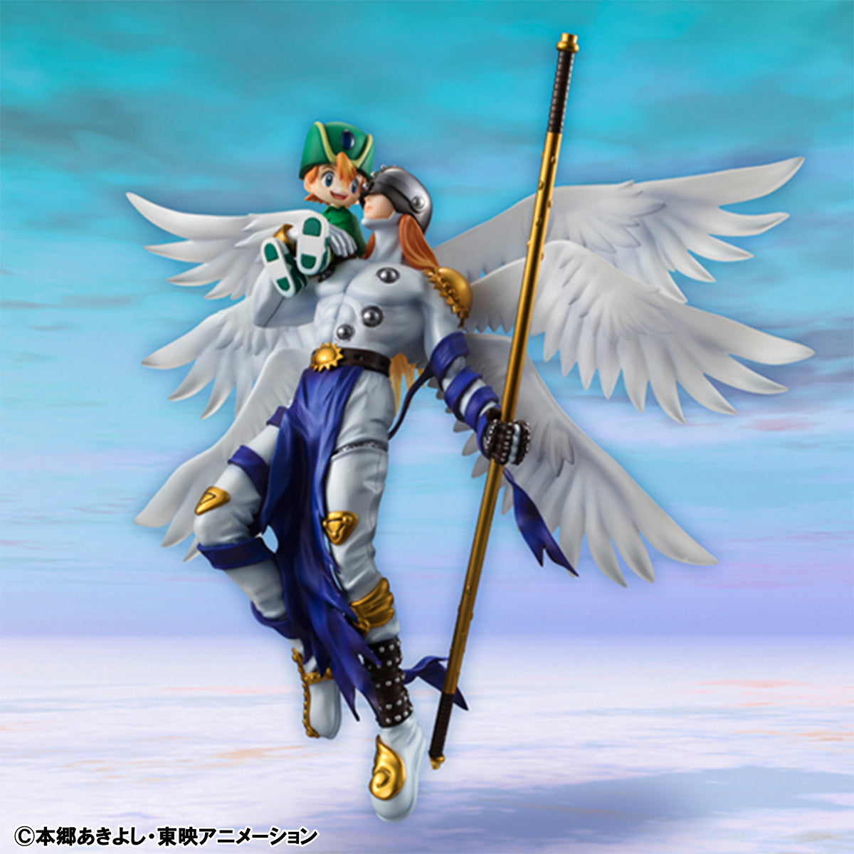 Megahouse G.E.M. Series Digimon Adventure Angemon & Takeru Takaishi (Repeat)