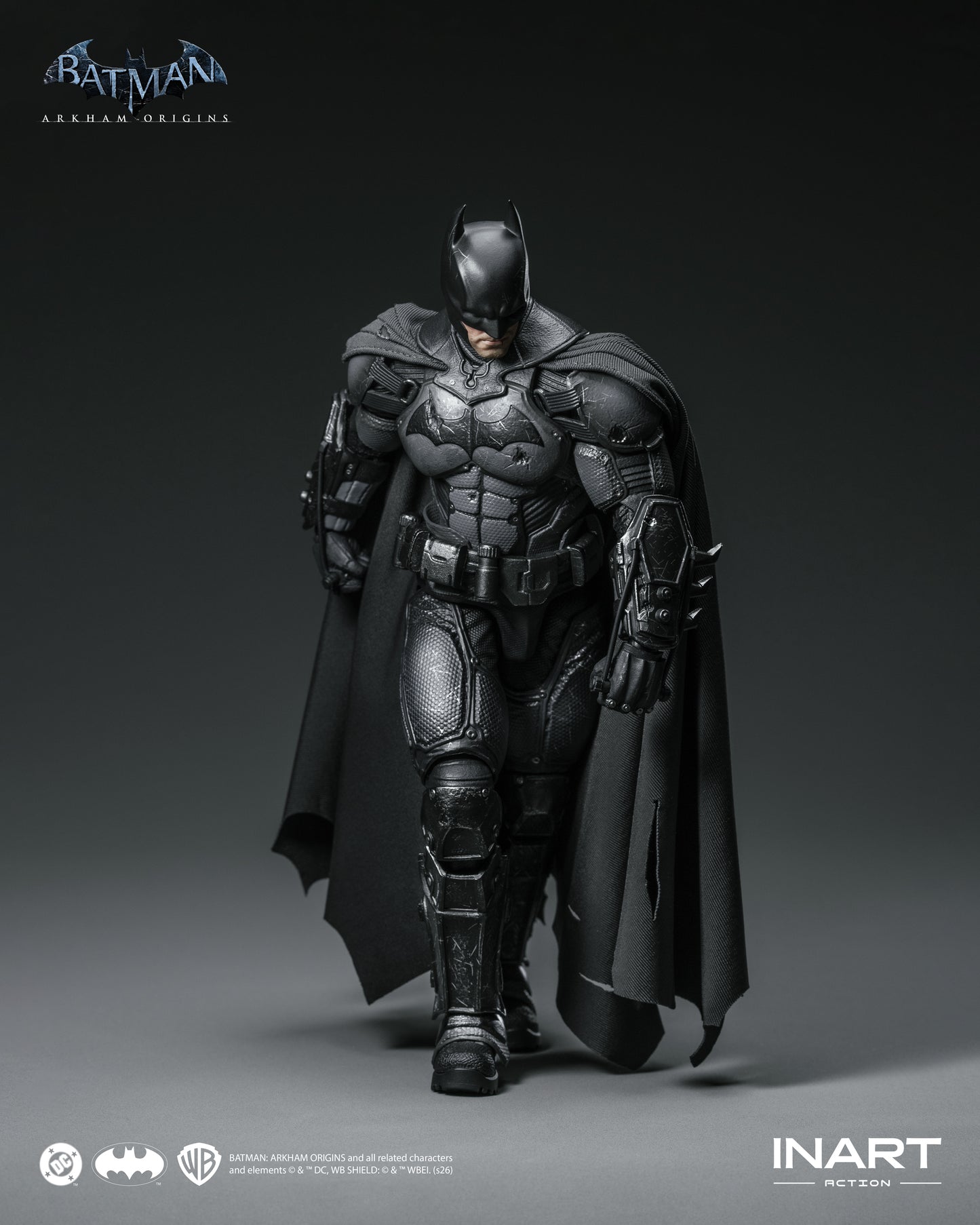 INART Action Batman: Arkham Origins Batman (Battle Damaged Version) Action Figure