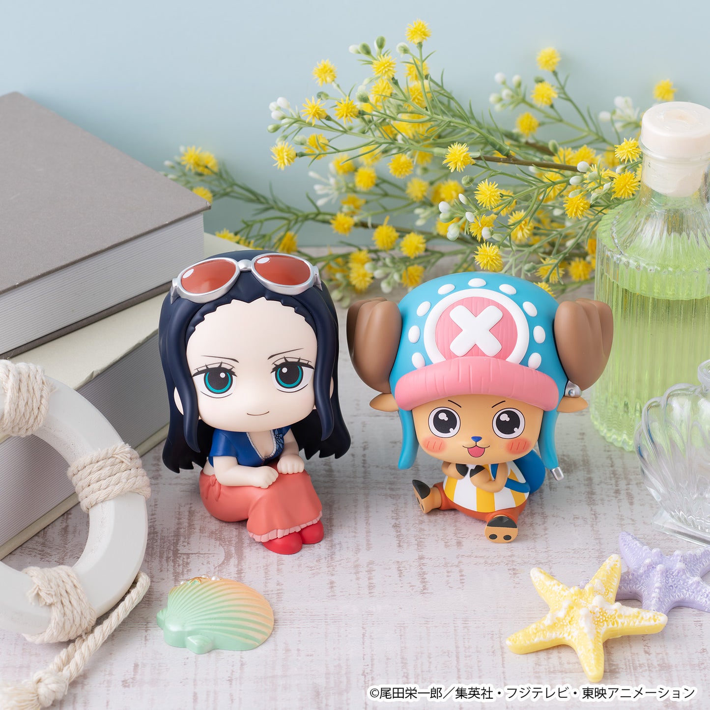 Megahouse Lookup ONE PIECE Nico Robin & Tony Tony Chopper Excited Ver. set [with gift]