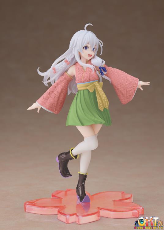 Taito Wandering Witch: The Journey of Elaina Coreful Figure Elaina Sakura Japanese Kimono Ver. Renewal Edition