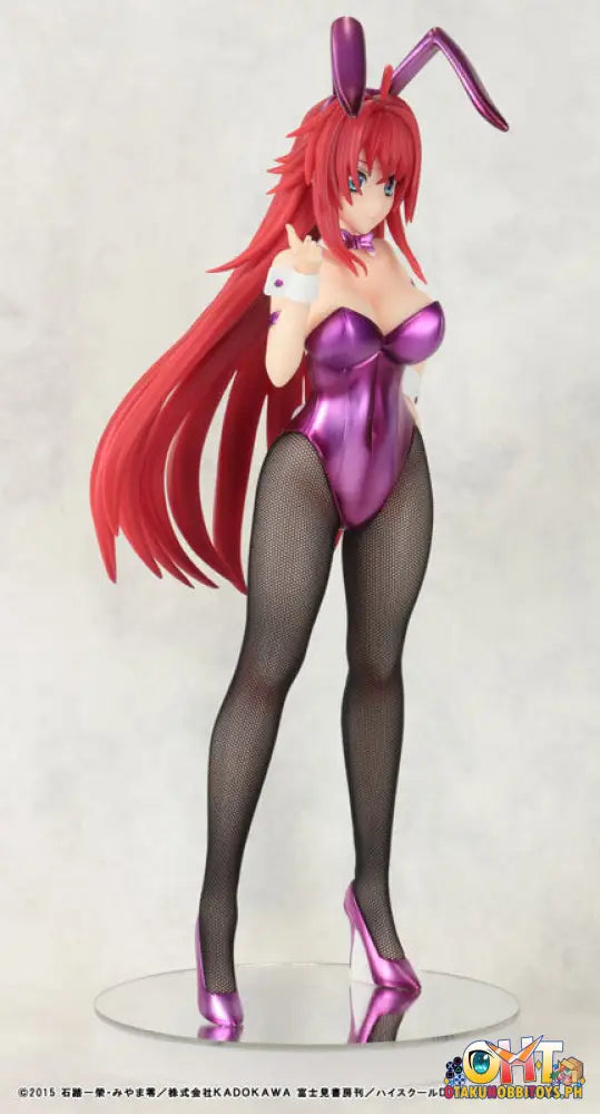 [2Nd Reissue] Kaitendoh High School Dxd Born 1/6 Rias Gremory Purple Bunny Ver. Scale Figure