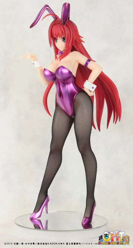 [2Nd Reissue] Kaitendoh High School Dxd Born 1/6 Rias Gremory Purple Bunny Ver. Scale Figure