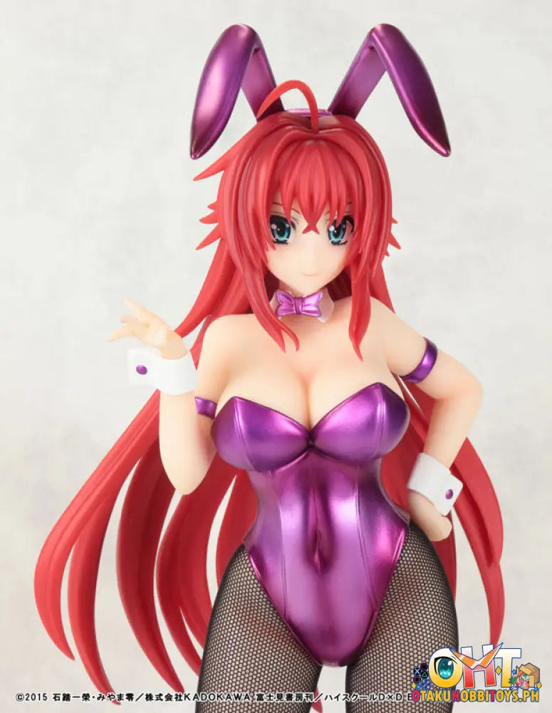 [2Nd Reissue] Kaitendoh High School Dxd Born 1/6 Rias Gremory Purple Bunny Ver. Scale Figure