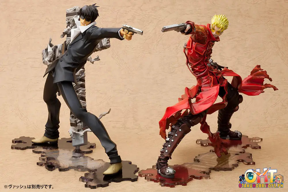 [2Nd Reissue] Kotobukiya Artfx J Trigun Badlands Rumble 1/8 Nicholas D. Wolfwood Renewal Package