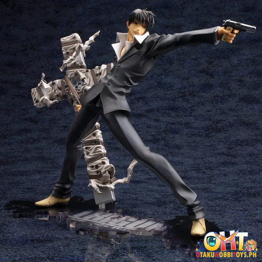 [2Nd Reissue] Kotobukiya Artfx J Trigun Badlands Rumble 1/8 Nicholas D. Wolfwood Renewal Package